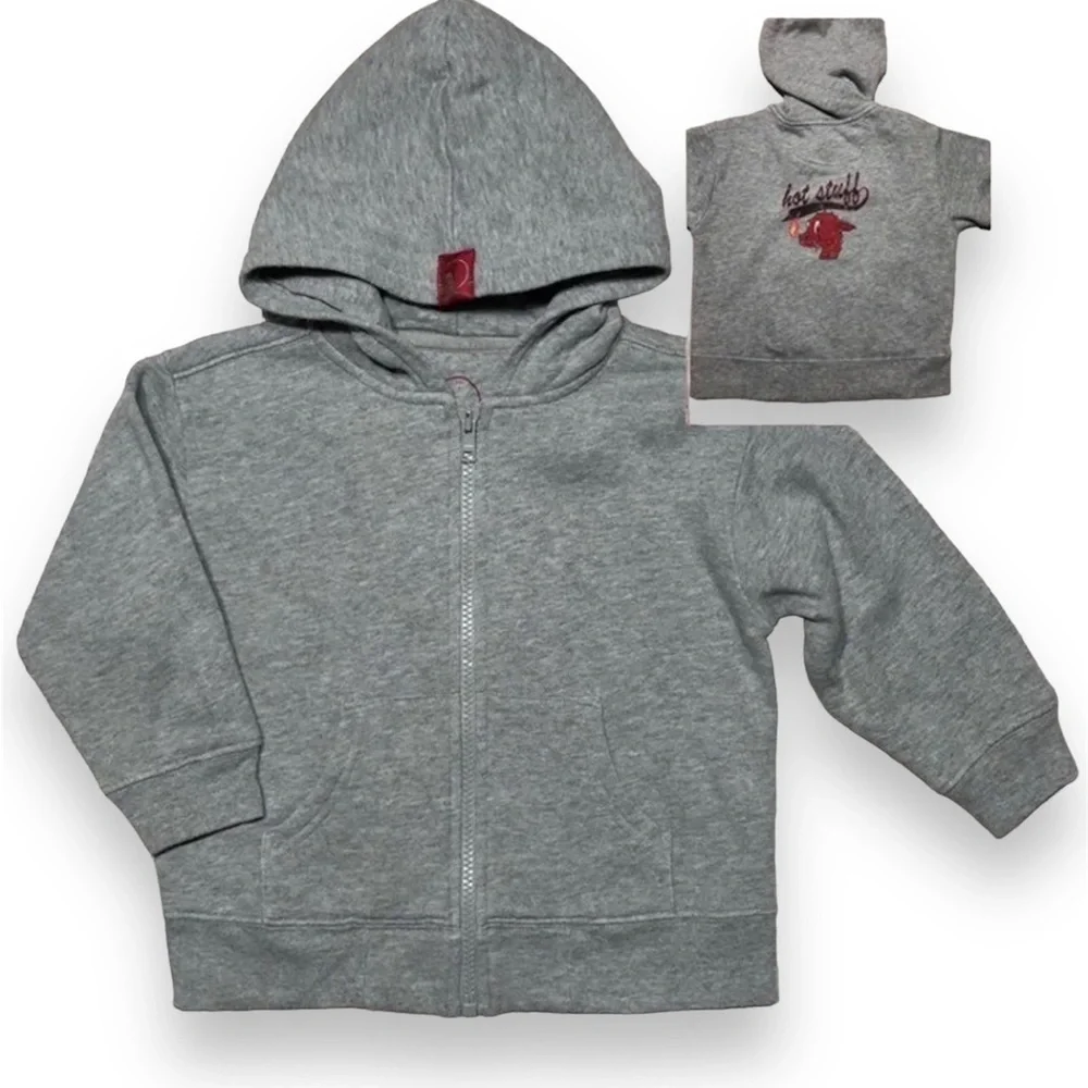 Gymboree Hot Stuff Dragon Hoodie Hooded Sweatshirt Boys 18-24 mo.‎